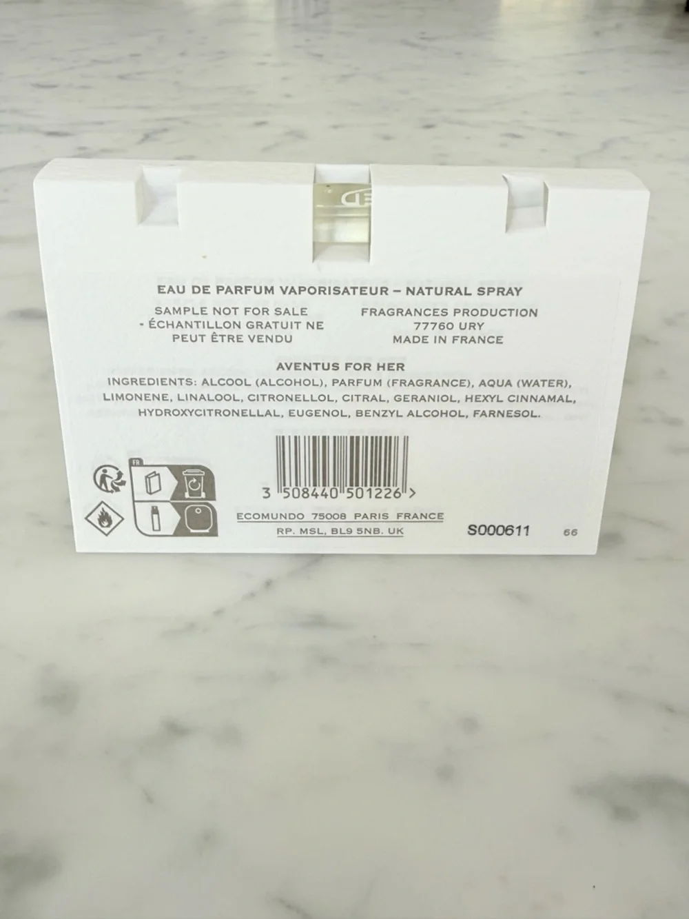 Creed Aventus for Her EDP Travel Sample Size